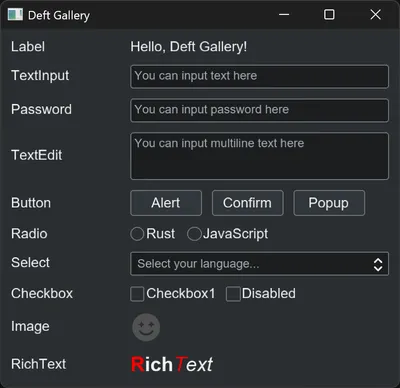 gallery dark mode
