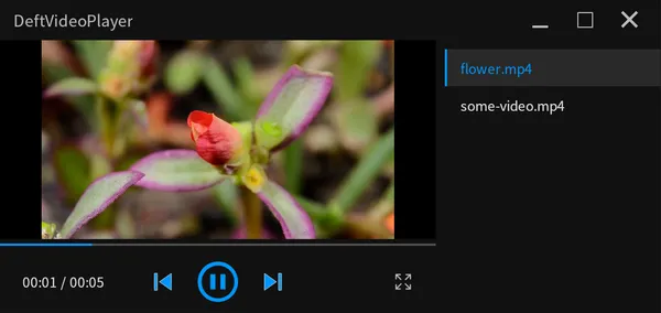 video player